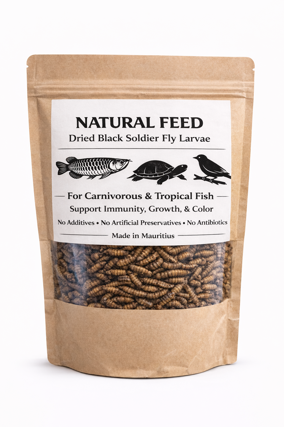 Carnivorous natural feed front product